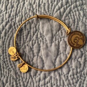 Alex and Ani Gold Charm Bracelet